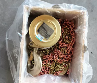 海上石油平臺上使用的防爆葫蘆應(yīng)做好防腐措施